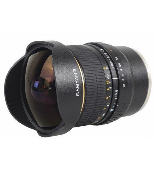 Samyang For Canon 8mm F/3.5 Fish Eye DH CS II Lens